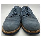 Austen Heller Blue Suede Dress Shoes - Men