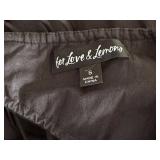 for Love & Lemons Black Puff Sleeve Crop Top - Size S