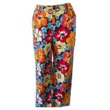 Talbots Stretch Floral Pants - Size 6 - Women