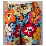 Talbots Stretch Floral Pants - Size 6 - Women
