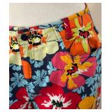 Talbots Stretch Floral Pants - Size 6 - Women
