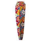 Talbots Stretch Floral Pants - Size 6 - Women