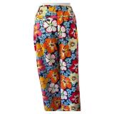 Talbots Stretch Floral Pants - Size 6 - Women