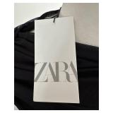 ZARA Bodysuit - Black Sheer Back - Size S- NWT