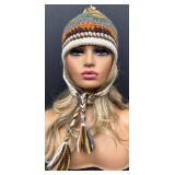 Nordstrom Knit Hat - 53% Wool 47% Acrylic - Made in Italy