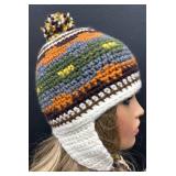 Nordstrom Knit Hat - 53% Wool 47% Acrylic - Made in Italy