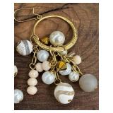 Magnolia Collection Whisper Beaded Chandelier Earrings