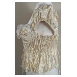 for Love & Lemons Satin Lace Corset Top - Ivory - Size S