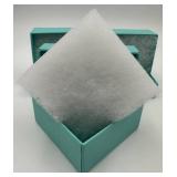 TIFFANY & CO. Gift Box Turquoise Set (Lot of 4)