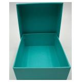 TIFFANY & CO. Gift Box Turquoise Set (Lot of 4)