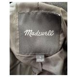 Madewell Bergen Cocoon Coat - Black (L)