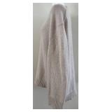 Anine Bing Rosie Sweater - 100% Cashmere, Oatmeal, Oversized - Size M