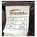 Wantdo Black Lightweight Puffer Coat - US L