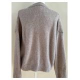 Abercrombie & Fitch Knit Sweater - Size M - Taupe