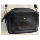 Madewell MA970 Crossbody Leather Bag - Black