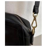 Madewell MA970 Crossbody Leather Bag - Black