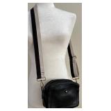 Madewell MA970 Crossbody Leather Bag - Black