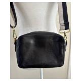 Madewell MA970 Crossbody Leather Bag - Black