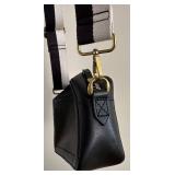 Madewell MA970 Crossbody Leather Bag - Black