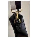 Madewell MA970 Crossbody Leather Bag - Black