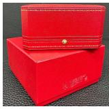 Cartier Love Box Set & Booklet with Additional Red Pouch - No Jewelry Included - For Decor or Repurposing!