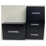 Chanel Boxes (Lot of 4) - Empty Boxes - For Decor or Repurposing!