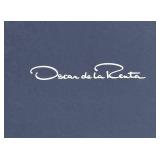 Oscar de la Renta Boxes (Lot of 4) - Empty Navy Blue Decorative Boxes - For Decor or Repurposing!