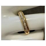14K Gold Diamond Ring