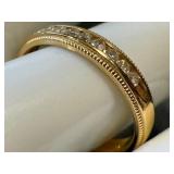 14K Gold Diamond Ring