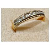 14K Gold Diamond Ring