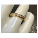 14K Gold Diamond Ring