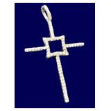 14K Gold Cross Pendant