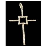 14K Gold Cross Pendant