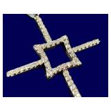 14K Gold Cross Pendant