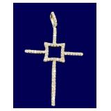 14K Gold Cross Pendant