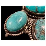 Sterling Silver Turquoise Pendant