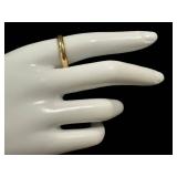 14K Gold Ring Size 9.75 - Plain Wedding Band