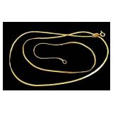 14K Gold Chain - 20 Inch Box Chain