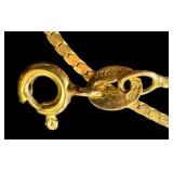 14K Gold Chain - 20 Inch Box Chain
