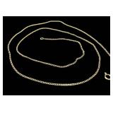 18K Gold Chain Necklace