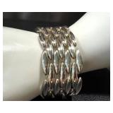Sterling Silver Bracelet & Earrings Set