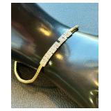 18K Gold Sharlene Name Bracelet