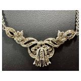 Vintage Marcasite Necklace