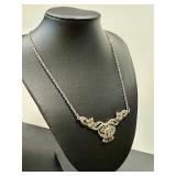 Vintage Marcasite Necklace