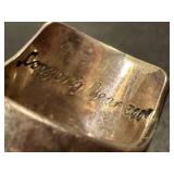 David Andersen Saga Ring Sterling Silver - Viking Replica, Size 7