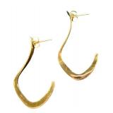 14K Gold Earrings Pair