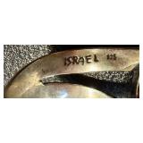 Vintage Israeli Sterling Silver Ring - Size 8.5