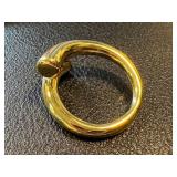 Bellezza Jewelry Collection Bronze Open Wrap Ring - 18K Gold Bath, Italian-Inspired