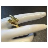 Bellezza Jewelry Collection Bronze Open Wrap Ring - 18K Gold Bath, Italian-Inspired