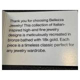 Bellezza Jewelry Collection Bronze Open Wrap Ring - 18K Gold Bath, Italian-Inspired